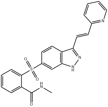 磺酰基阿西替尼, 1348536-59-3, 结构式