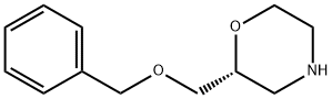 (R)-2-((苄氧基)甲基)吗啉 结构式