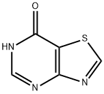 噻唑并[4,5-D]嘧啶-7(6H)-酮 结构式