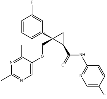 レンボレキサント 化学構造式