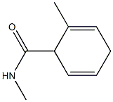 2,5-Cyclohexadiene-1-carboxamide,N,2-dimethyl-(8CI) Structure