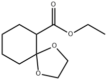 ethyl 1,4-dioxaspiro[4.5]decane-6-carboxylate Structure