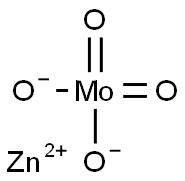 钼酸锌, 13767-32-3, 结构式