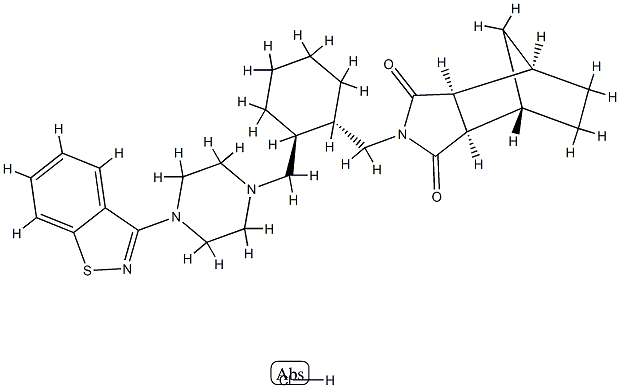 鲁拉西杂质E, 139563-29-4, 结构式