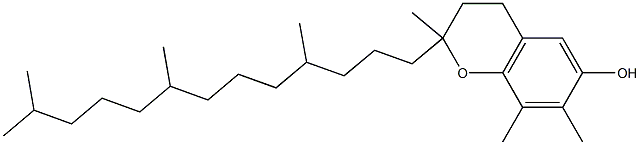 トコフェロール 化学構造式