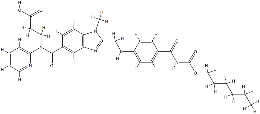 达比加群酯杂质F, 1408238-37-8, 结构式