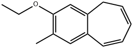 5H-Benzocycloheptene,3-ethoxy-2-methyl-(9CI) Structure