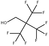 1-Propanol, 3,3,3-trifluoro-bis-2,2-(trifluoromethyl)- Structure