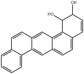 dibenzoanthracene-1,2-dihydrodiol Structure