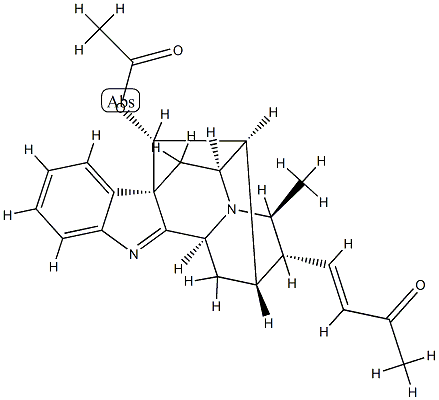 RAUVOTETRAPHYLLINE D, 1422506-52-2, 结构式