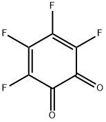 3,4,5,6-Tetrafluoro-3,5-cyclohexadiene-1,2-dione Structure