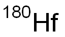 Hafnium180 Structure