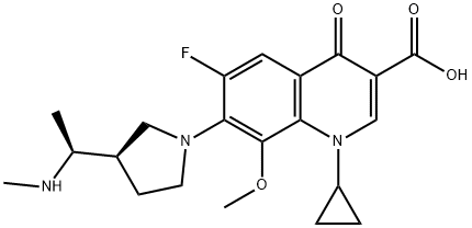 permafloxacin Struktur