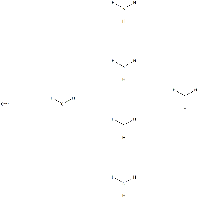 pentaammineaquocobalt(III) Structure