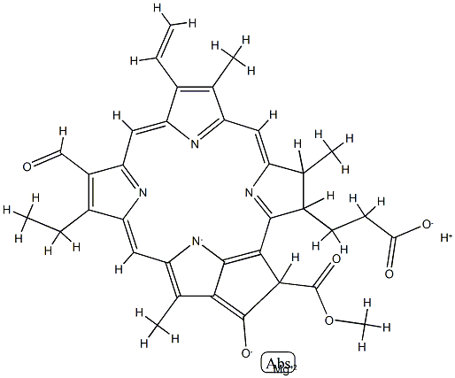 chlorophyllide b Structure