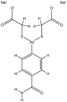 硫胂胺钠 结构式