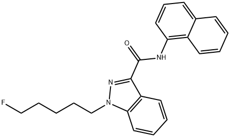 5-fluoro MN-18, 1445581-91-8, 结构式