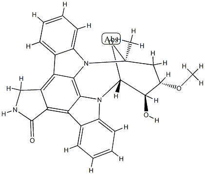 4'-demethylamino-4'-hydroxy-3'-epistaurosporine Structure