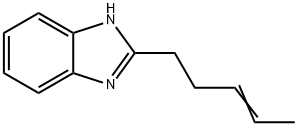 1H-Benzimidazole,2-(3-pentenyl)-(9CI) Structure