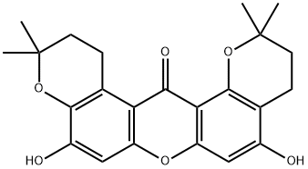 Isormangostin Struktur