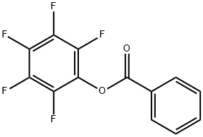 Benzoic  acid  pentafluorophenyl  ester,  BzOPfp Structure