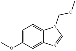 1H-Benzimidazole,5-methoxy-1-(methoxymethyl)-(9CI) Structure