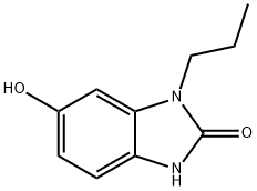 2H-Benzimidazol-2-one,1,3-dihydro-6-hydroxy-1-propyl-(9CI) Struktur