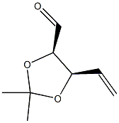 D-erythro-Pent-4-enose, 4,5-dideoxy-2,3-O-(1-methylethylidene)- (9CI) Structure