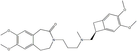イバブラジン 化学構造式