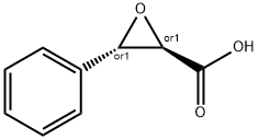 反式-3-苯基环氧丙酸 结构式
