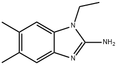 1H-Benzimidazol-2-amine,1-ethyl-5,6-dimethyl-(9CI) Structure