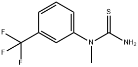 Urea,  1-methyl-2-thio-1-(-alpha-,-alpha-,-alpha--trifluoro-m-tolyl)-  (7CI,8CI) 结构式