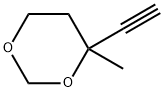 m-Dioxane, 4-ethynyl-4-methyl- (6CI,7CI,8CI) Struktur