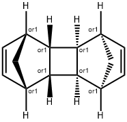 (1R)-1α,4α:5β,8β-Dimethano-1,4,4aβ,4bα,5,8,8aα,8bβ-octahydrobiphenylene Structure