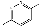 3-氟-6-碘哒嗪 结构式