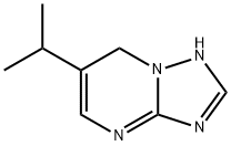 [1,2,4]Triazolo[1,5-a]pyrimidine,1,7-dihydro-6-(1-methylethyl)-(9CI) Structure