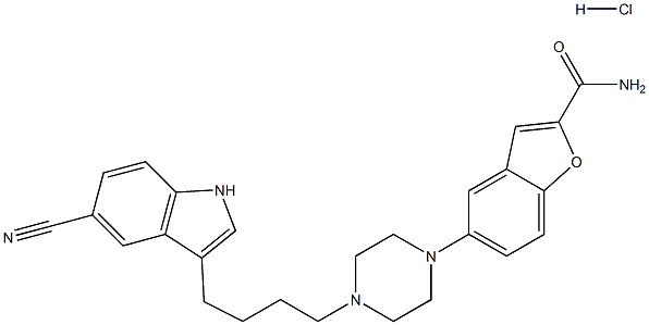 Vilazodone Hydrochloride Structure