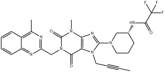 Linagliptin Impurity F Structure