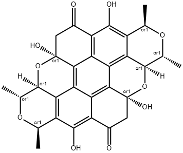 キサントアフィンfb 化学構造式