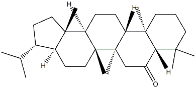 (21S)-A'-ネオ-5α-ガンマセラン-6-オン 化学構造式