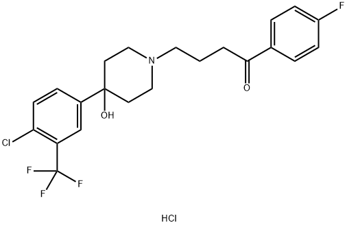 氯氟哌醇 结构式