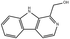(9H-吡啶并[3,4-B]吲哚-1-基)甲醇 结构式