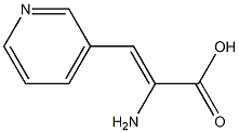 3-Pyridineacrylicacid,alpha-amino-(8CI) 结构式