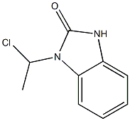2H-Benzimidazol-2-one,1-(1-chloroethyl)-1,3-dihydro-(9CI) Structure