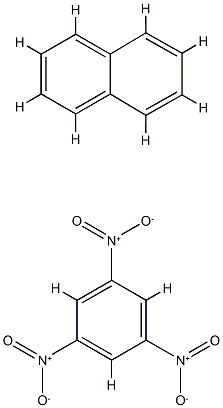 naphthalene, 1,3,5-trinitrobenzene 结构式