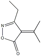 2-Isoxazolin-5-one,3-ethyl-4-isopropylidene-(8CI) 结构式