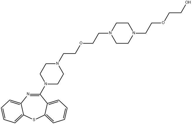 喹硫平杂质7, 1800291-86-4, 结构式