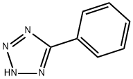 5-苯基四氮唑, 18039-42-4, 结构式