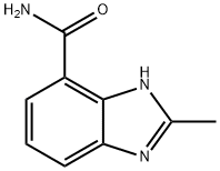 1H-Benzimidazole-4-carboxamide,2-methyl-(9CI) Structure