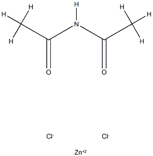 Zinc diacetamide chloride 结构式
